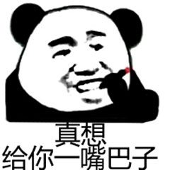 熊猫头优雅怼人表情包-24-