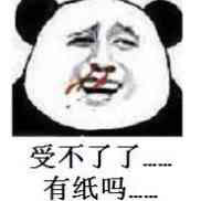 熊猫头流鼻血表情-8 