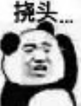 熊猫头不停的挠头表情包-2 