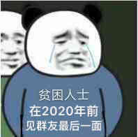 熊猫头：贫困人士在2020年前见网友最后一面