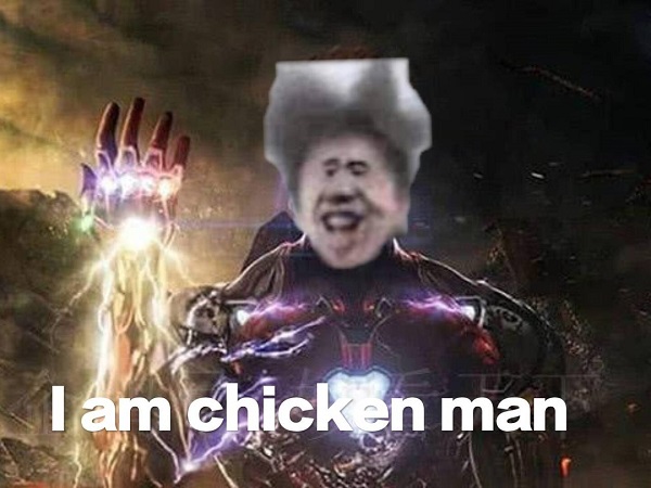 蔡徐坤版钢铁侠：I am chicken man-钢铁侠,蔡徐坤,恶搞