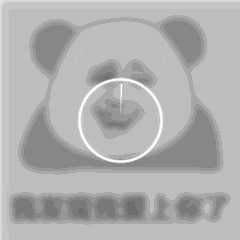 愚人专用：熊猫头就不让你看动图-愚人,gif,动图,熊猫头