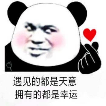 熊猫头撩汉撩妹骚话表情包-3-
