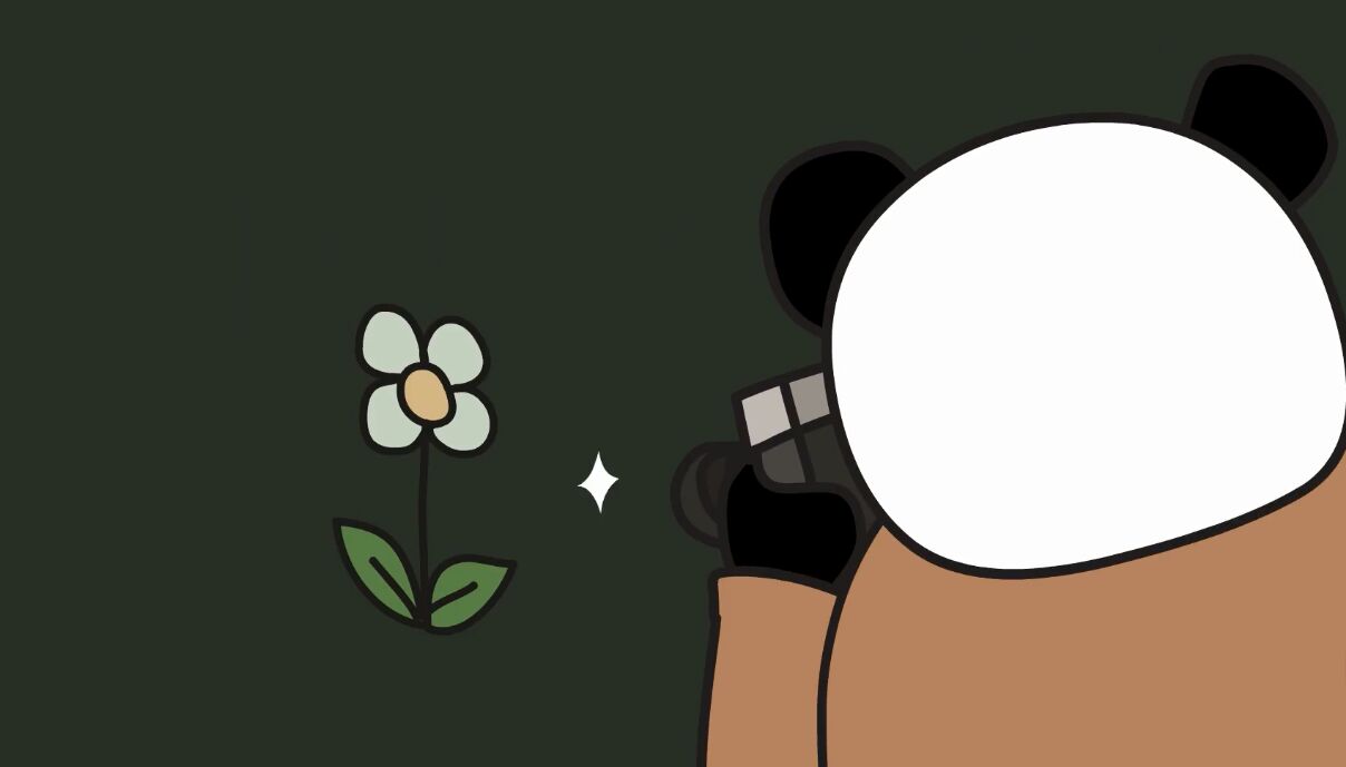 熊猫头各种人士表情包-拍花-