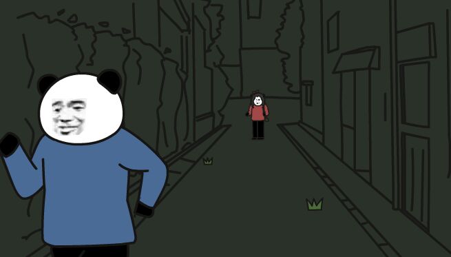 熊猫头各种人士表情包-逛街-