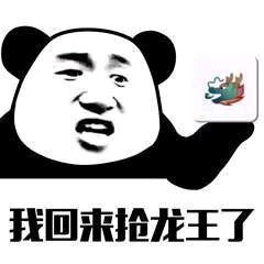 熊猫头龙王鬼火表情-12